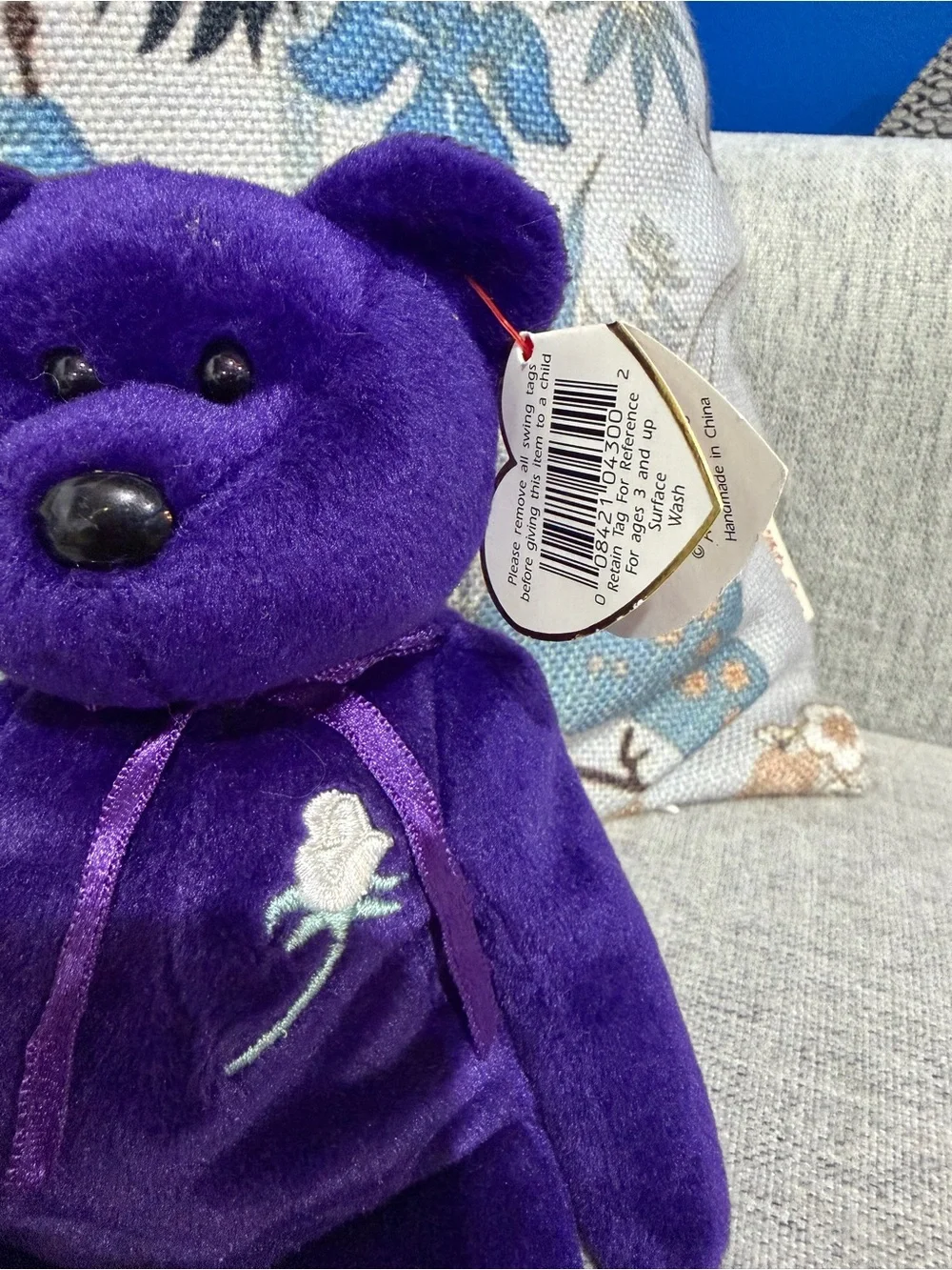 Ty Purple Princess Diana Memorial Bears